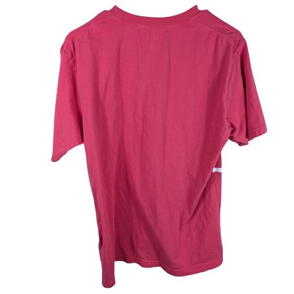 UNIQLO BT21 TATA Super Curious Red Graphic T-Shirt Mens Size M Casual Cotton Tee - Picture 4 of 5